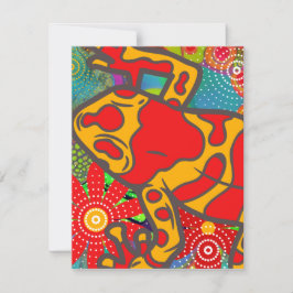 Frogger Mitteilungskarte