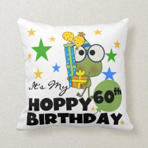 Froggie hopfenreicher 60. Geburtstag Kissen