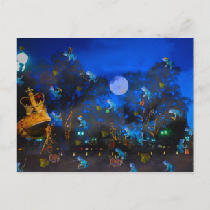 Froggie Night Postkarte