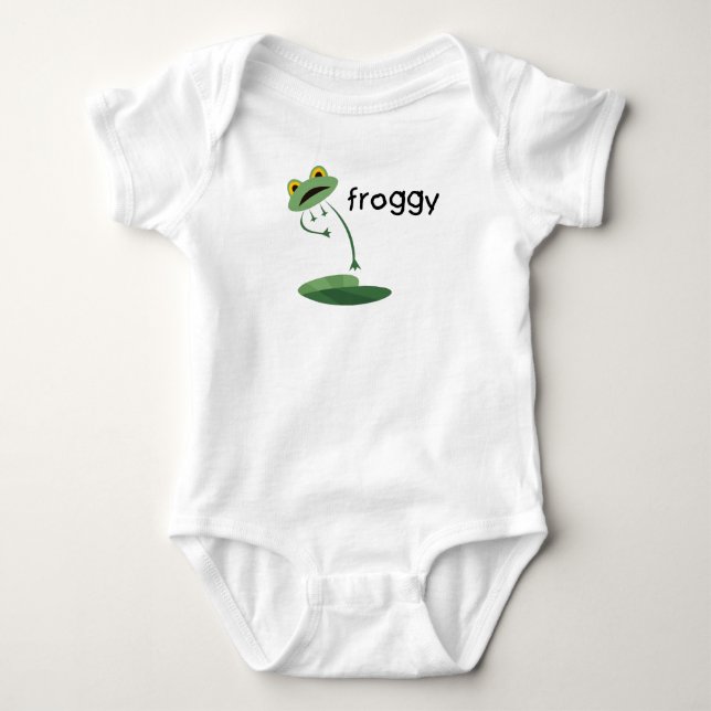 Froggy Baby Shirts (Vorderseite)