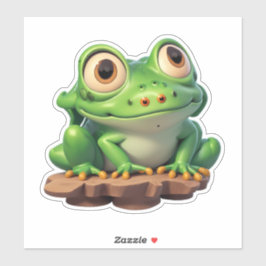 Froggy Finesse Elevation Ihre Kreationen Aufkleber