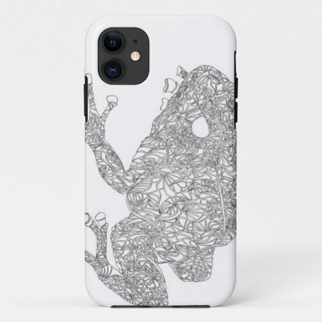 Froggy-Sprung iPhone 5 Fall Case-Mate iPhone Hülle (Rückseite)