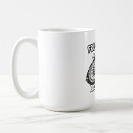 Froggy Void Funny Space Frog Cartoon Kaffeetasse