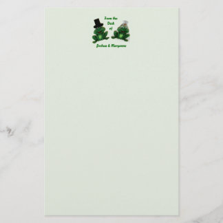 Froggy Wedding - Stationary Briefpapier