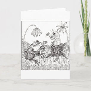 Froggy Went A-Courtin' Karte