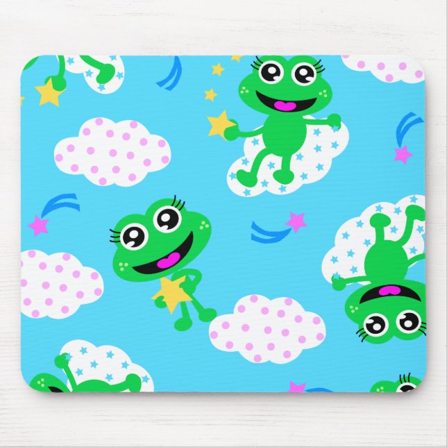 Froggystern ganz vorbei mousepad (Vorne)