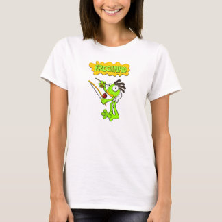 Froginho der Capoeira Frosch die T-Shirts/die T-Shirt