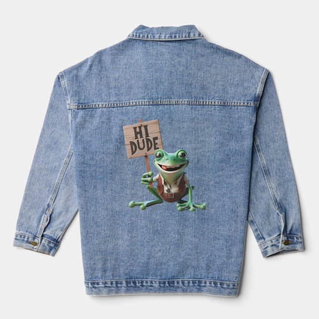 Froglet Jeansjacke (Rückseite)