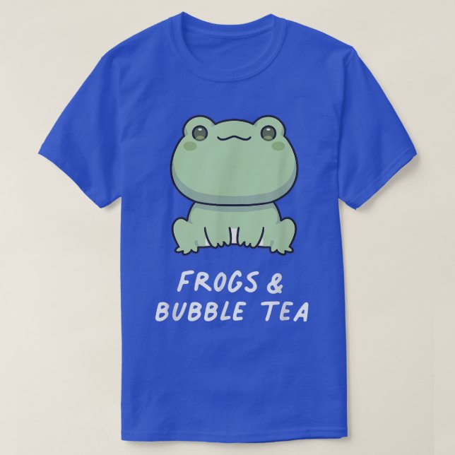 Frogs & Bubble Tee Kawaii Anime Ambhibia (Design vorne)