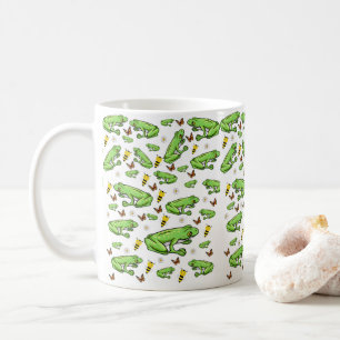 Frogs Butterfly Hummeln Tasse