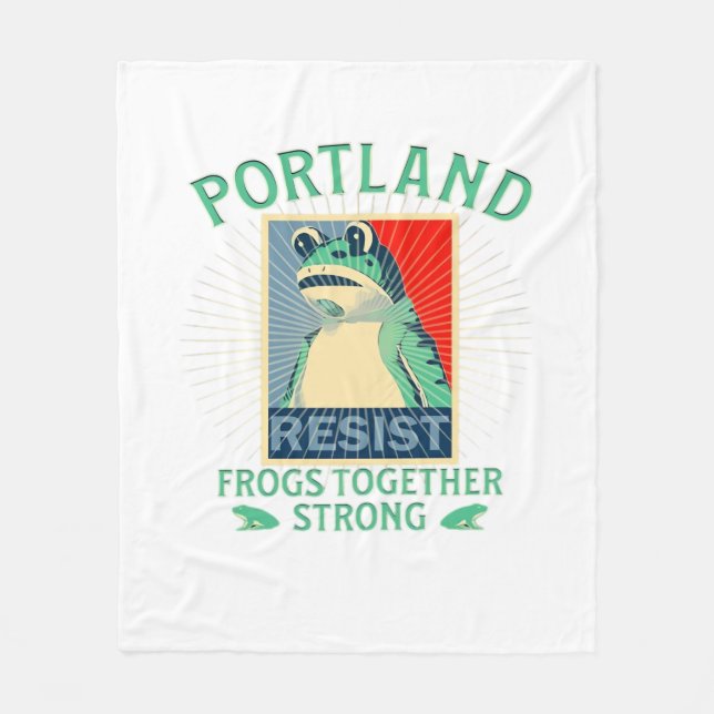 Frogs Classic Fleecedecke (Vorderseite)