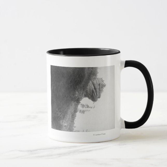Frog's Head Rock on Deadwood Road Fotograf Tasse (Rechts)