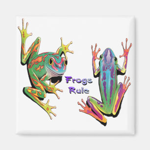 Frogs Rule Magnets Magnet