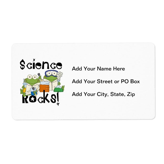 Frogs Science Rocks (Vorne)