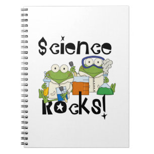 Frogs Science Rocks Notizblock