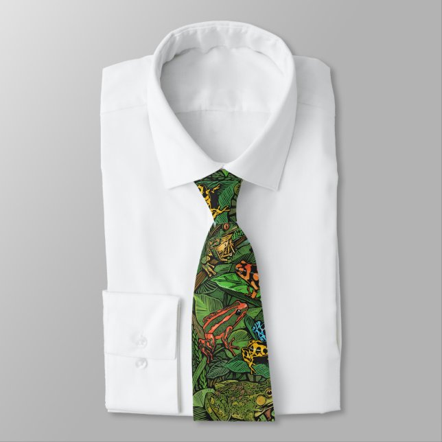 Frogs Tie Krawatte (Gebunden)