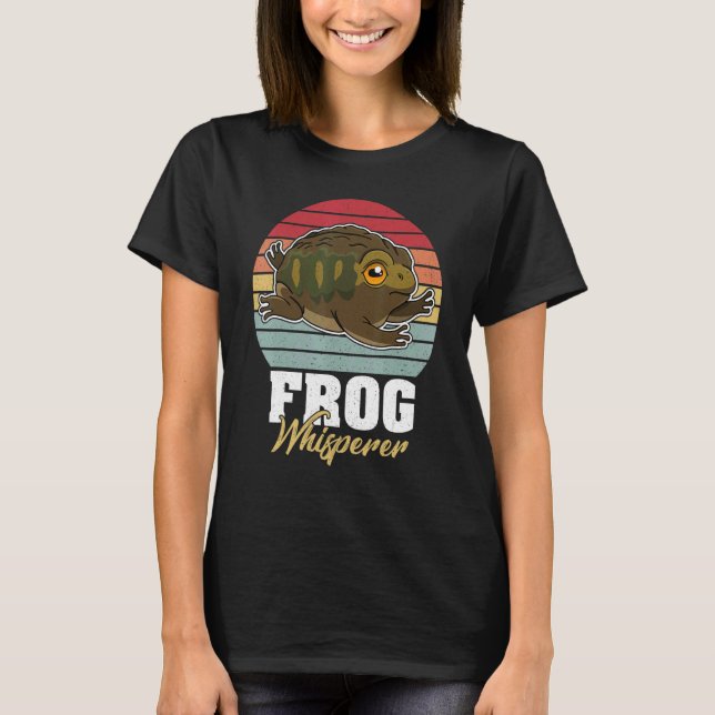 Frogs Toads Biology Biologist Humor Saying Amphibi T-Shirt (Vorderseite)