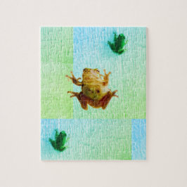 Frogs Toads Green Blue 4Alex Puzzle