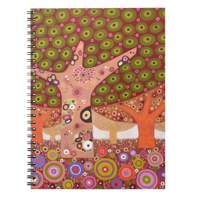 Frogspawn Bäume 2010 Notizblock (Vorderseite)