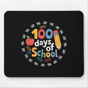 Frohe 100. Schultage 100 Tage schlauer Lehrer Mousepad