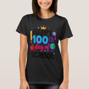Frohe 100. Schultage 100 Tage schlauer Lehrer T-Shirt