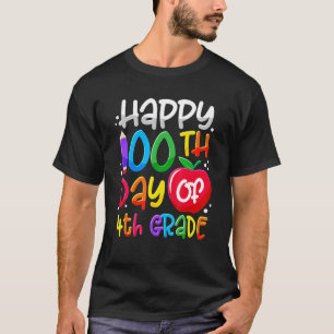 Frohe 100. Schultage 100 Tage schlauer Süße 4t T-Shirt
