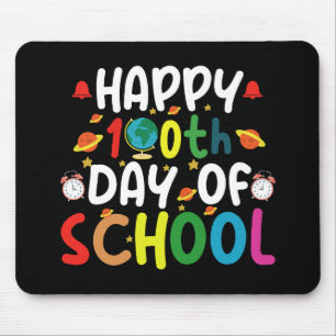 Frohe 100. Schultage Lehrer Schüler Mousepad