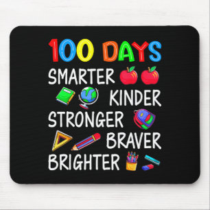 Frohe 100 Tage Schule 100. Tag der Schule Kinder Mousepad