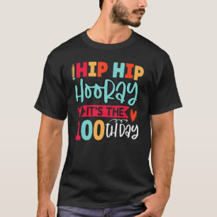Frohe 100 Tage Schule Jungen Mädchen Kindergarten T-Shirt
