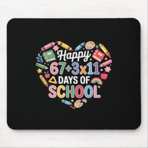 Frohe 100 Tage Schule Mathe-Gleichung 100. Tag T Mousepad
