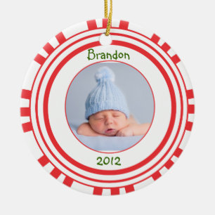 Frohe 1. Weihnachtsfeier Keramik Ornament