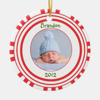 Frohe 1. Weihnachtsfeier Keramik Ornament