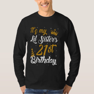Frohe 21. Geburtstag meiner kleinen Schwester 2004 T-Shirt