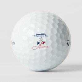 Frohe 250. Unabhängigkeitstag Amerika 1776-2026 Golfball
