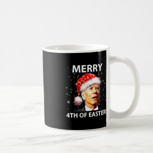 Frohe 4. Osterspass Joe Biden Weihnachten hässlich Kaffeetasse