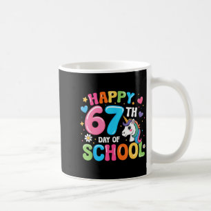 Frohe 67. Schultage Lehrer Schüler 67 Meme Kaffeetasse