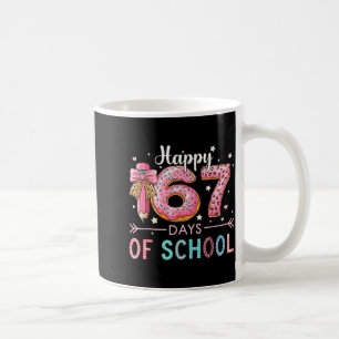 Frohe 67 Schultage Six Seven Meme Junge Mädchen Te Kaffeetasse