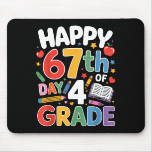Frohe 67 Tage der 4. Klasse, ich überlebte 67 Tage Mousepad