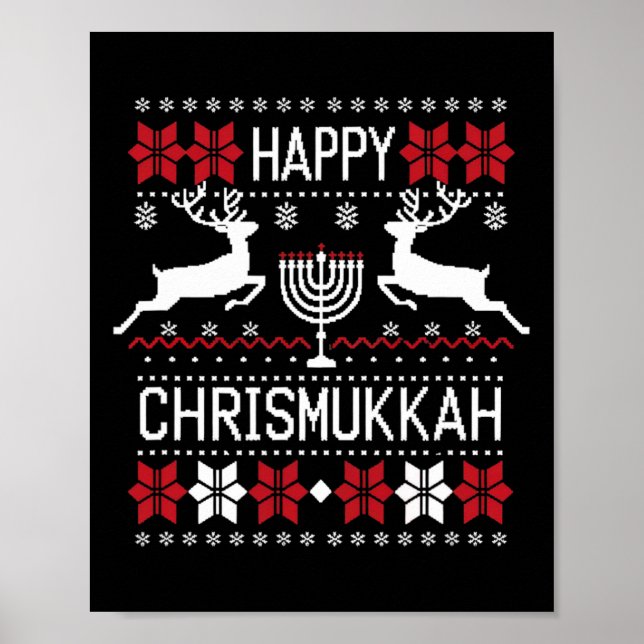Frohe alles - Happy Chrismukkah Poster (Vorne)