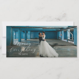 Frohe alles Weihnachts Weihnachtsgrüße Karte