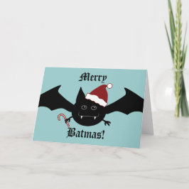Frohe Batmas alberne gotische Schläger Weihnachten