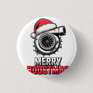 Frohe Boostmas Boost Liebhaber Santa Turbo Weihnac Button