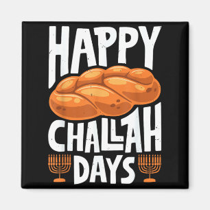 Frohe Challah-Tage Chanukka Lustige Juden Jüdisch Magnet