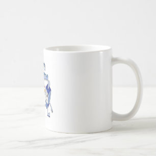 Frohe Chanukka tanzende Dreidels Berliner Tasse