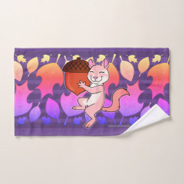 Frohe Chipmunk - Handtuch