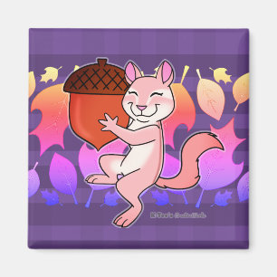 Frohe Chipmunk - Magnet