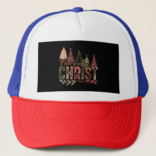 Frohe Christ Mas Weihnachten Christlicher Glaube J Truckerkappe