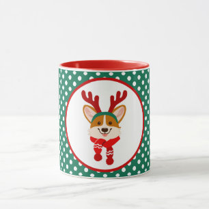 Frohe Christmas Corgi Dog Tasse