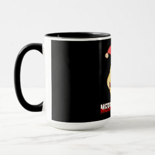 Frohe Cluckmas, Lustiges Weihnachts-Huhn Tasse