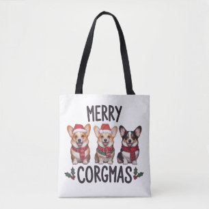 Frohe Corgmas Weihnachtsmann Hut Weihnachten Corgi